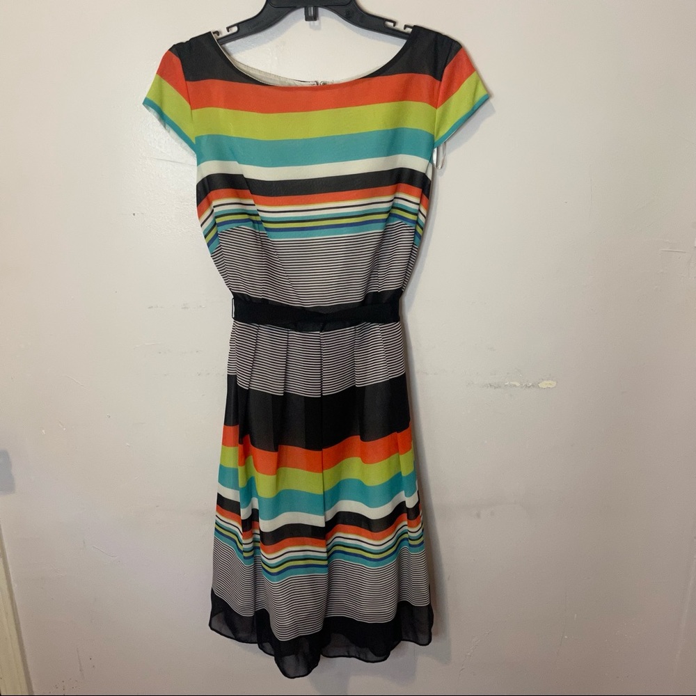 Stripped DressBarn Dress